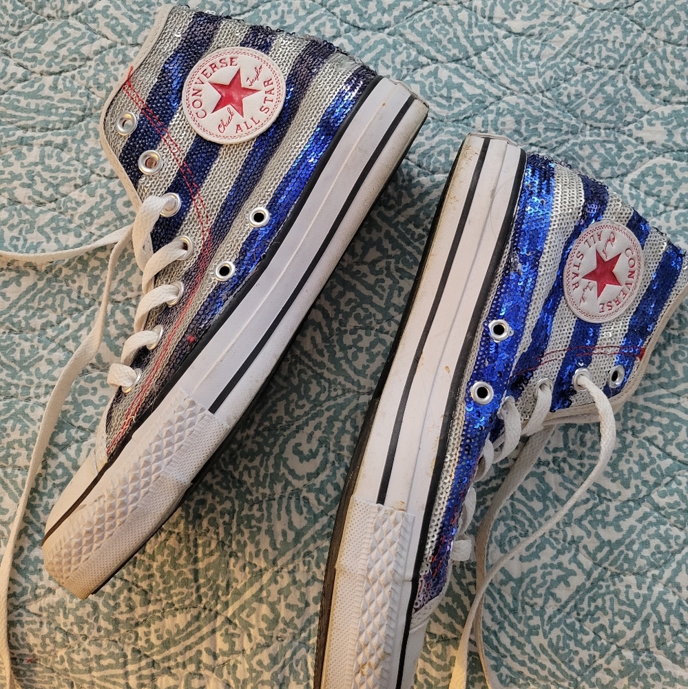 American Flag Converse high top Allstars